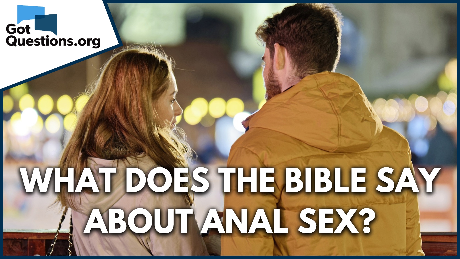 What Does the Bible Say About Anal Sex