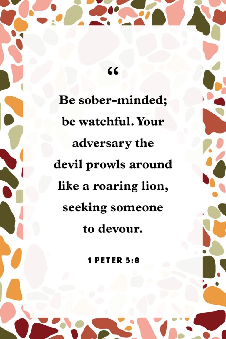 What the Bible Says About Being Sober