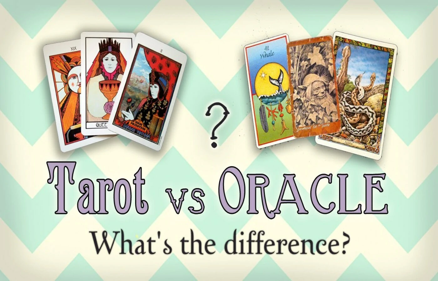 Difference Between Tarot and Oracle Cards