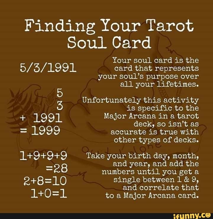 What Is a Tarot Soul Card?